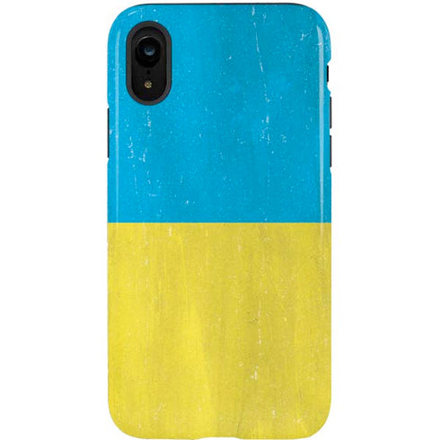 Ukraine Flag Distressed iPhone XR Pro Case
